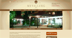 Desktop Screenshot of en.metallurg-hotel.ru